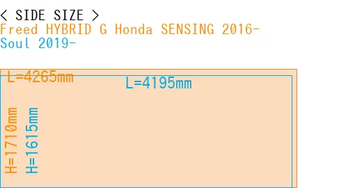 #Freed HYBRID G Honda SENSING 2016- + Soul 2019-